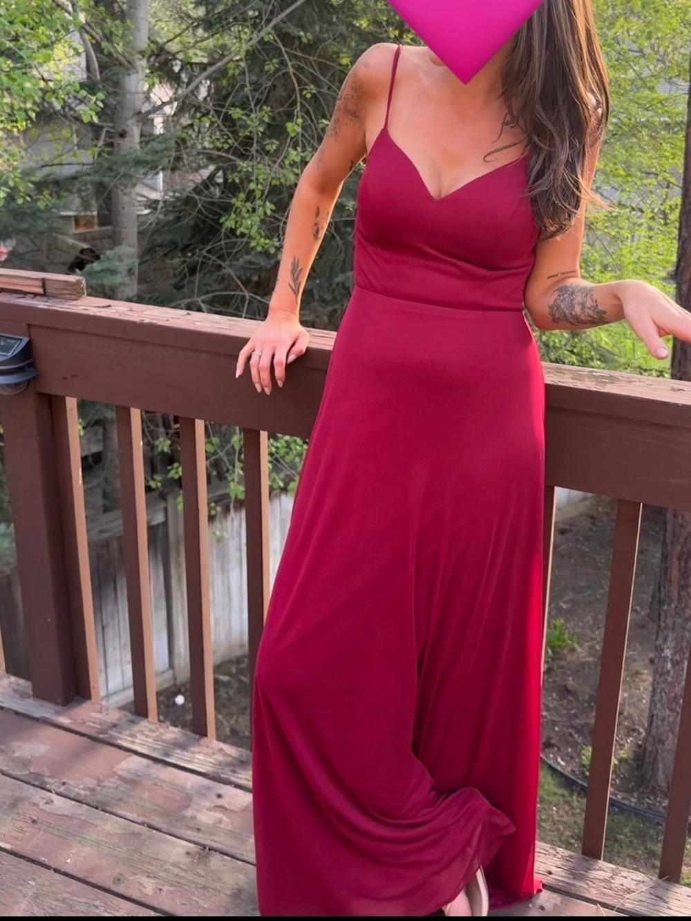 Azazie Full Length Bridesmaid Prom Formal Dress